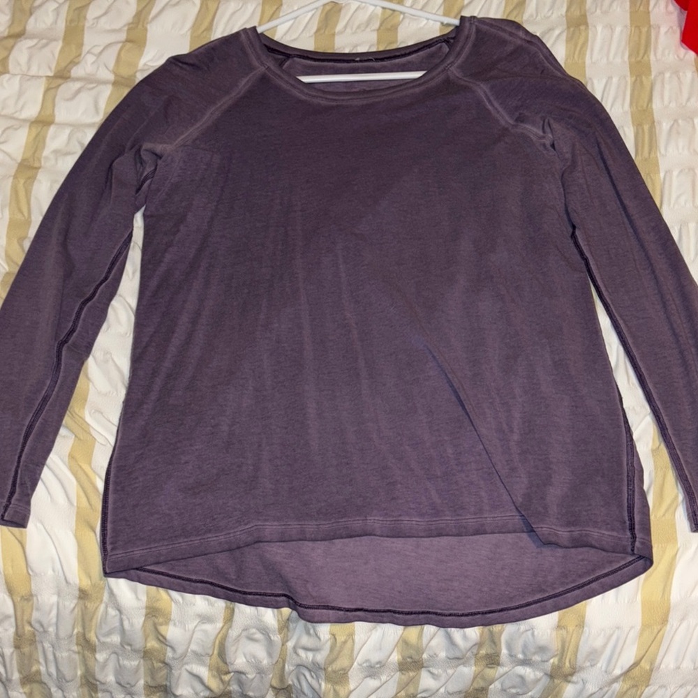 Lululemon Women's Purple Long Sleeve Top